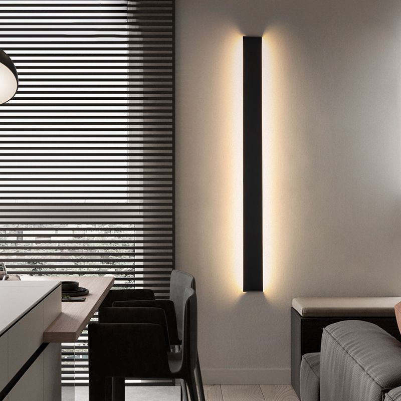 Minimalism Wall Light Fixtures Aluminium LED Indoor Vanity Lighting
