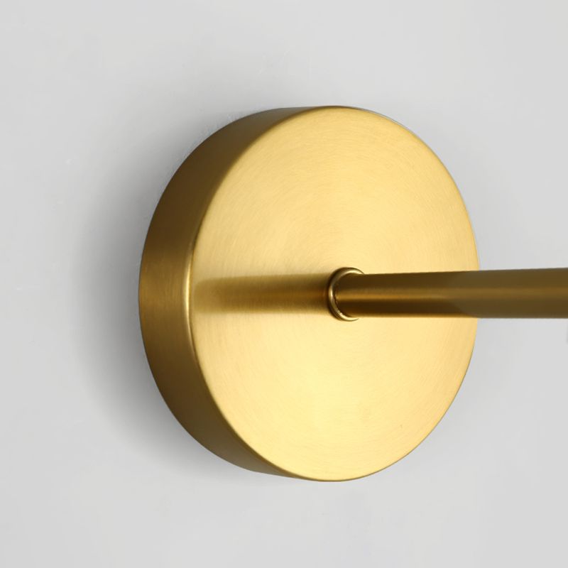 Estilo moderno de 1 luz de montaje en la pared Luz de lámpara Cilíndrica de metal apliques de pared