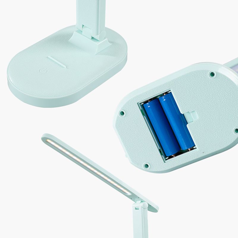 Rechteckige Schlafzimmer Lesen Lampenlampe LED -LED -USB -Tischleuchte LED