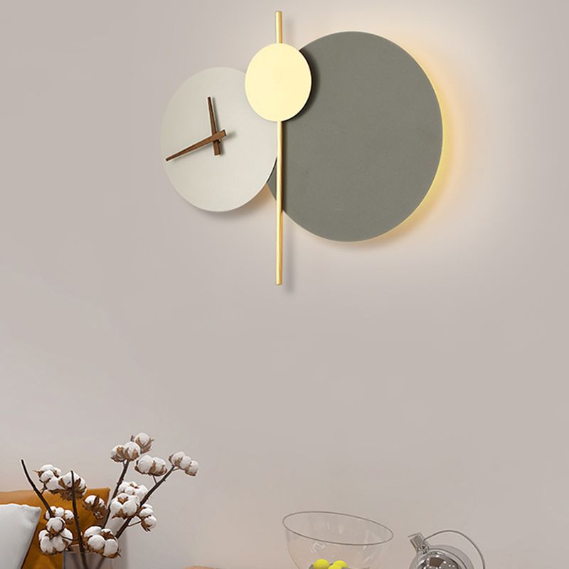 Geometry Shape Metal Wall Lighting Ideas Modern Style Wall Mounted Light Fixtures