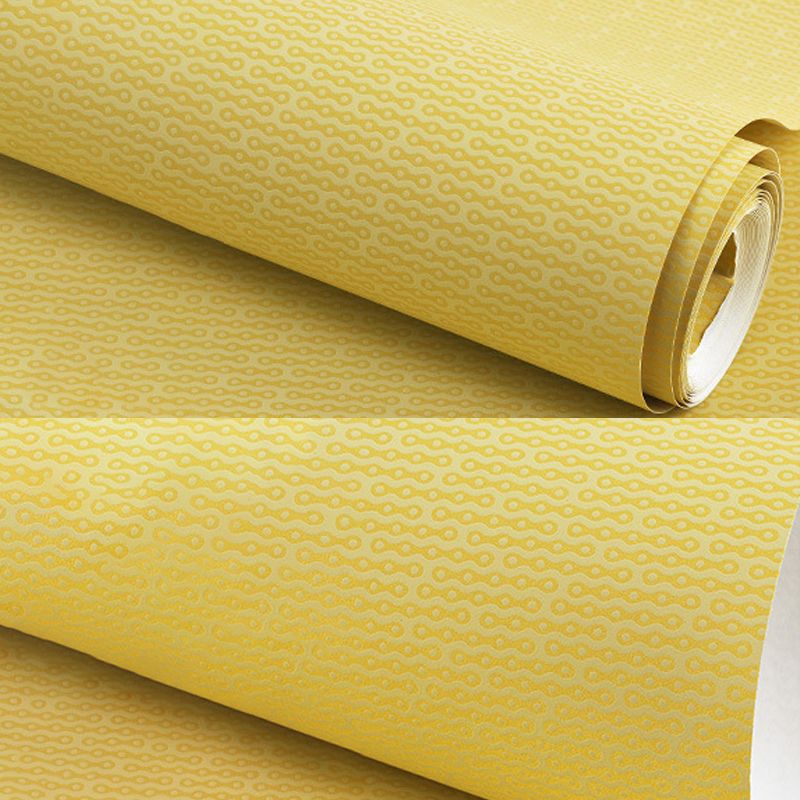 Rouleau de papier peint nordique Simple et doux à rayures de couleur douce, non collé, pour salon, décoration murale
