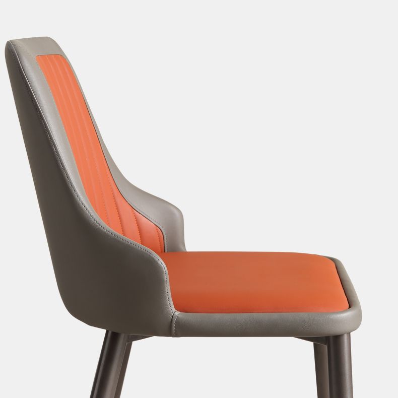 Silla de comedor tapizada silla auxiliar Parsons de restaurante contemporáneo