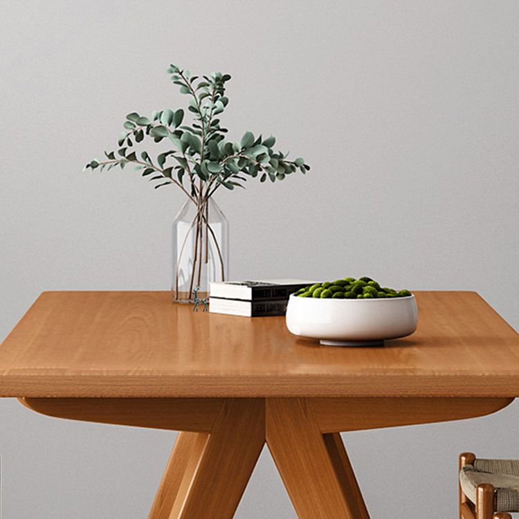 1/2/5/6 pc's dennenhout moderne eetkamer set met rechthoekige tafel dinette set