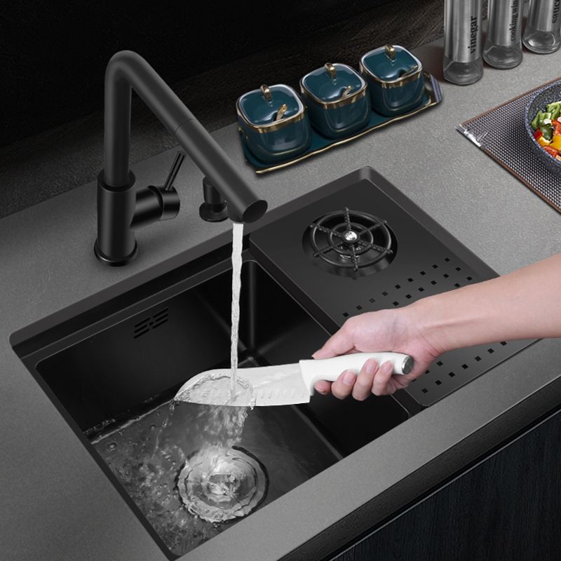 Stainless Steel Bar Sink Undermount Kitchen Sink with Drain Assembly