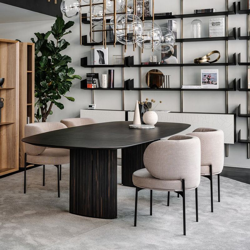 Modern Style Velvet Side Chair Arm Metal Side Chair for Home Use