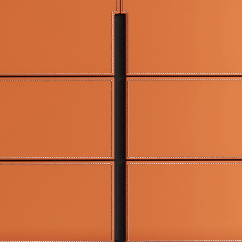 Contemporary Style Dining Buffet Stone Sideboard with Drawers