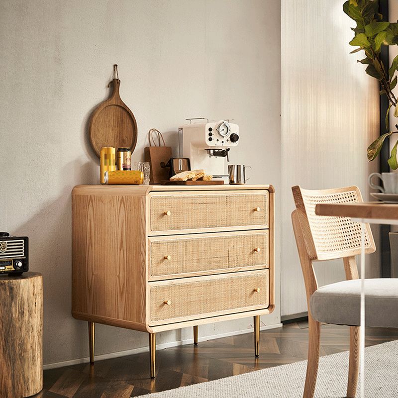 Traditional Storage Chest Dresser Dresser Wooden Chest with Drawers