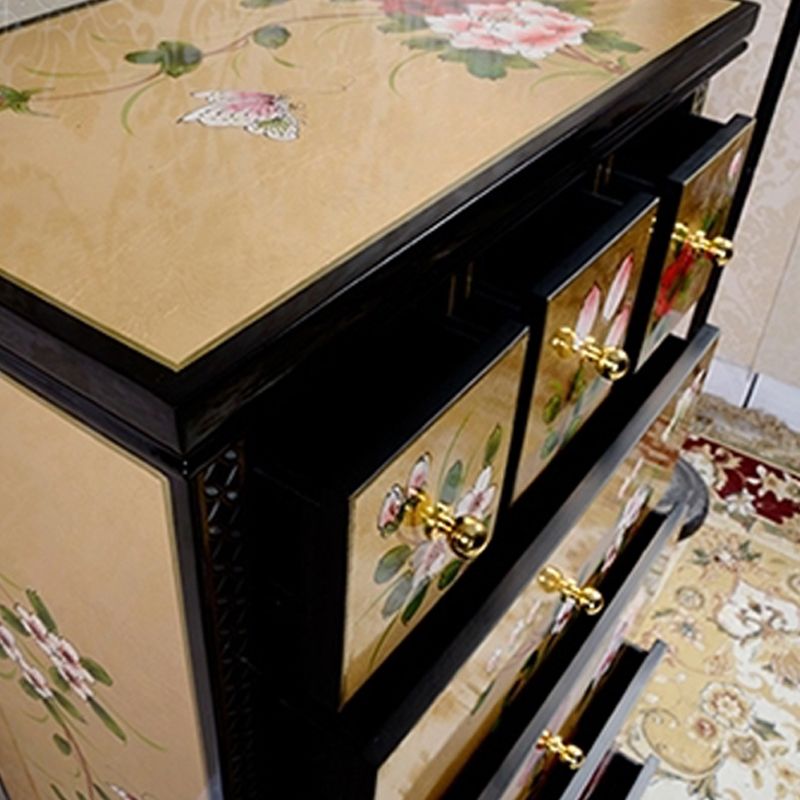 American Traditional Storage Chest Dresser Solid Wood Storage Chest