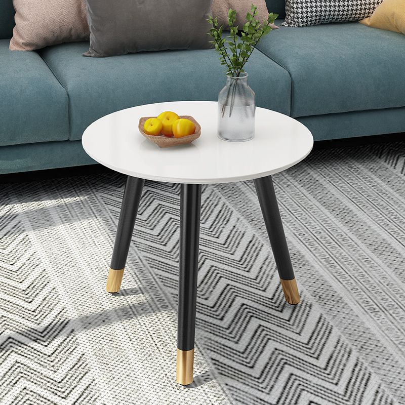 Contemporary Coffee Table Set No Distressing 3 Legs Wood Coffee Table