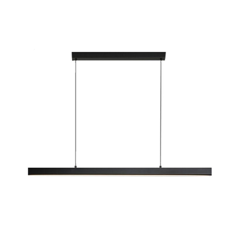 Nordic Modern Hanging Lightture Room Dining Room LED simple rectangle Pendant Lumière