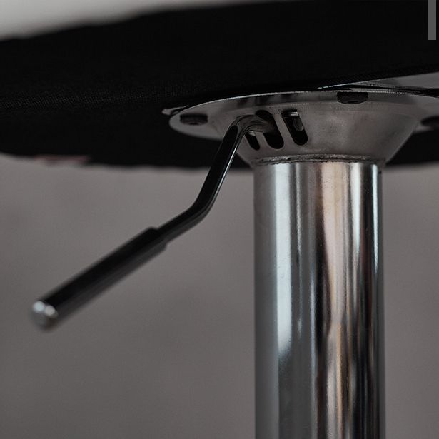 Indoor Metal Legs Bar Stool Adjustable Height Bar Stool with Footrest