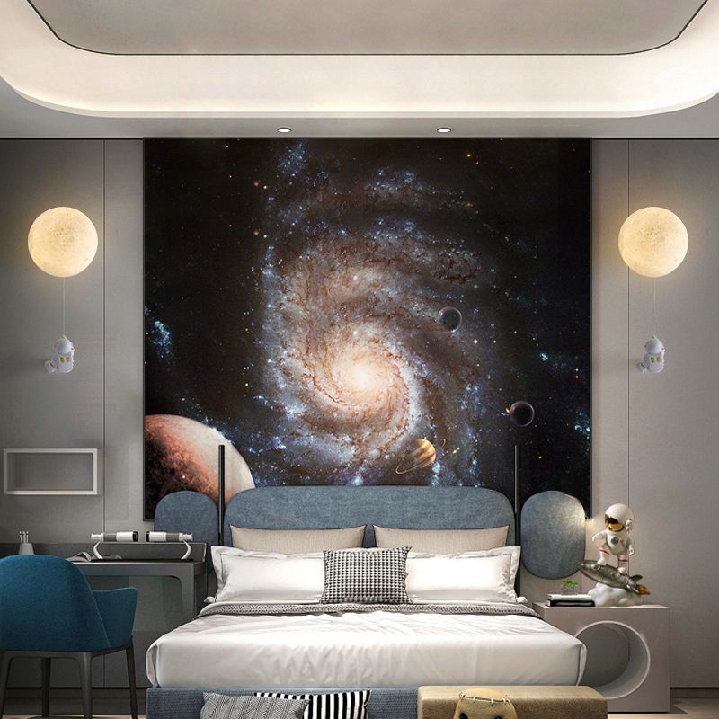 Children Metal Wall Light Flush Mount Globe Shaded Lighting for Dining Room