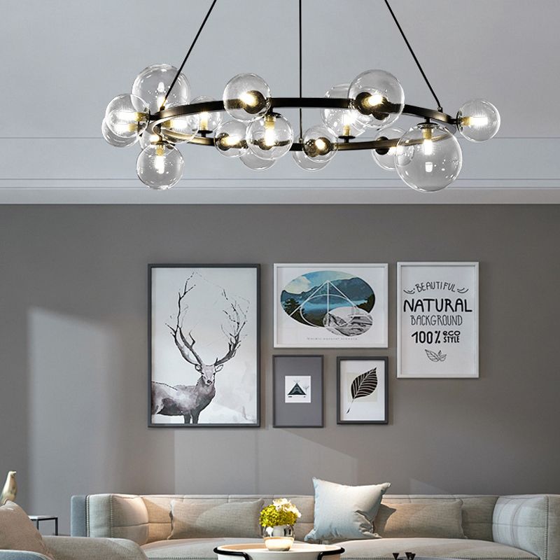 Modern Style Island Pendants Glass Pendant Lights for Dining Room