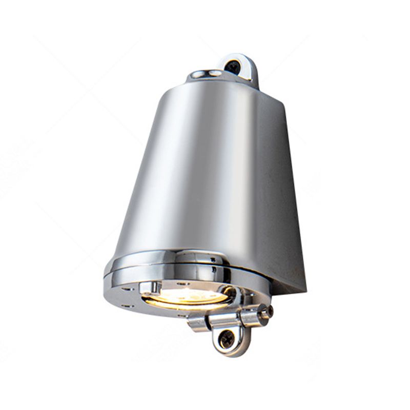 Single Contemporary Polished Finish Wall Mounted Sconce LED Wall Light for Foyer