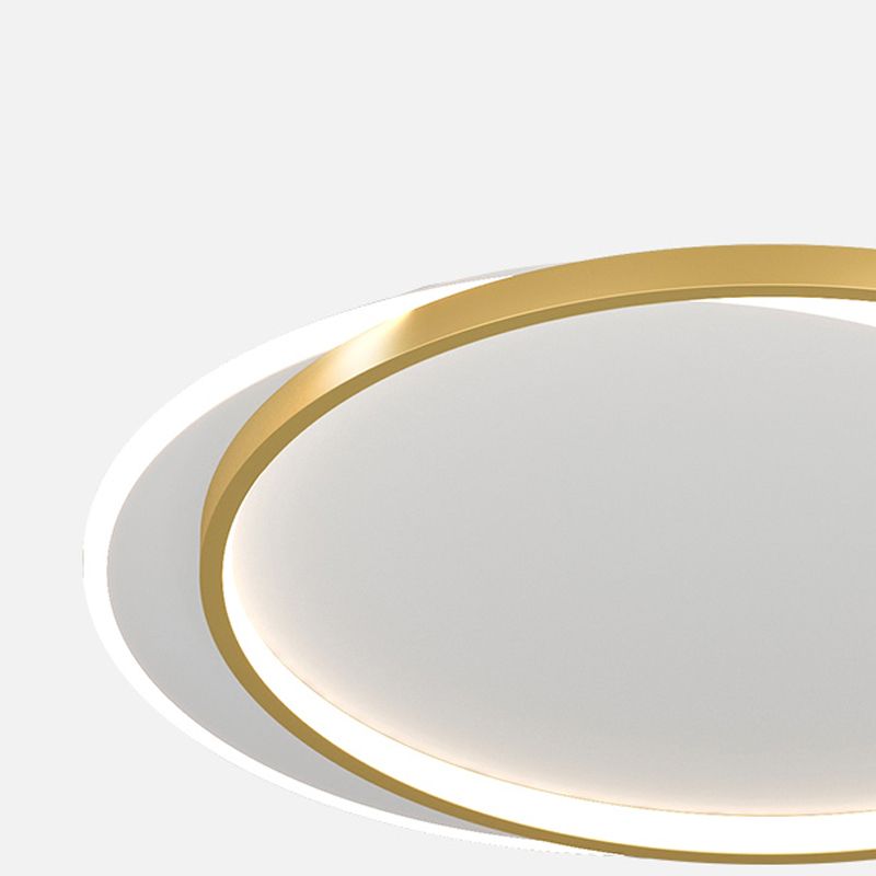Luminaires de plafond de simplicité de lumière montée par plafond de LED pour la salle à manger de salon