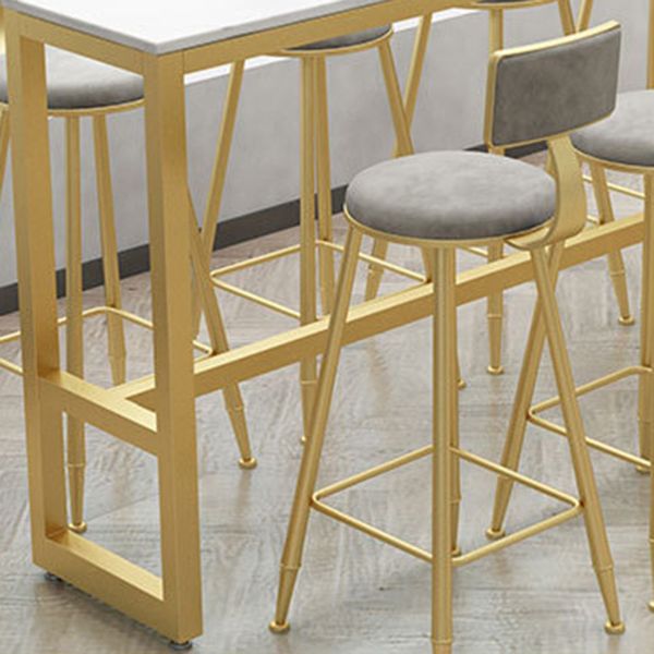 1/2/5/7/9 Pieces Pub Dining Set Modern Rectangular Table and Stool Set