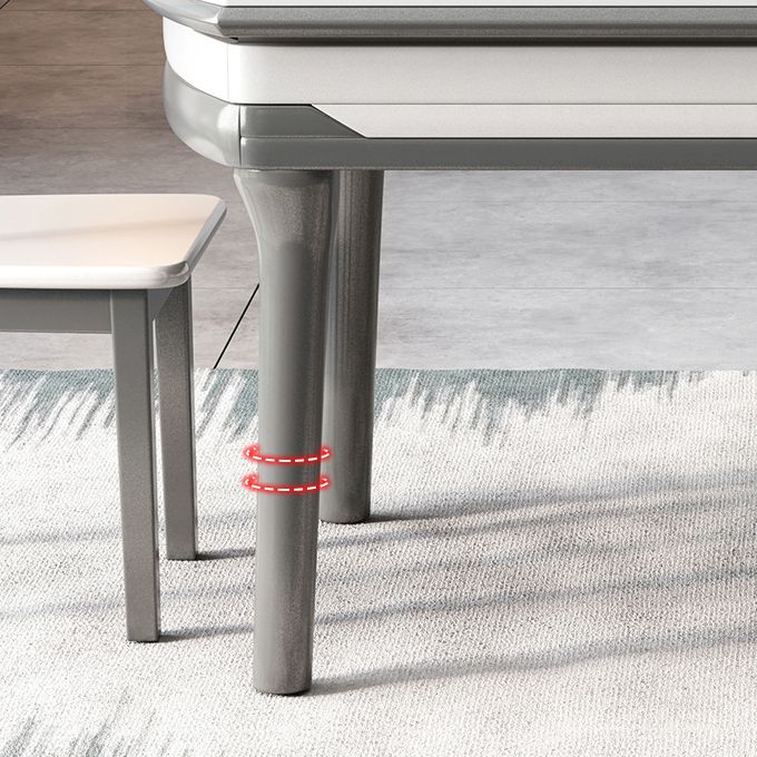 Modern Scalable Stone Dining Table Rubber Base for Dining Room
