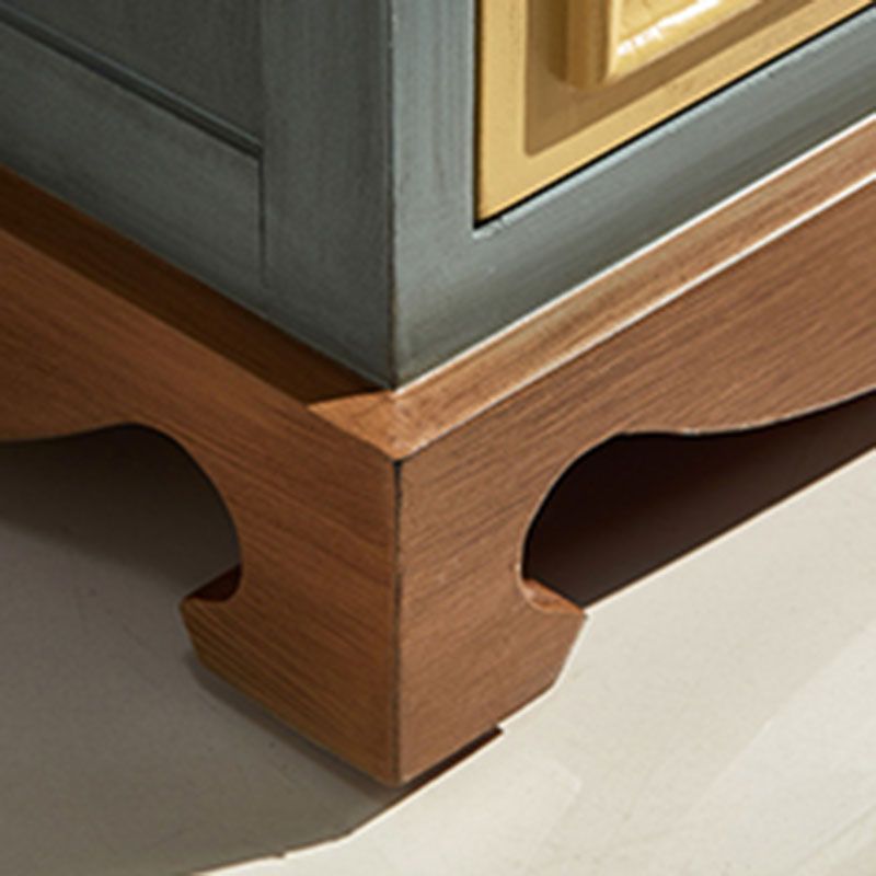 Coastal Storage Chest Dresser Solid Wood Dresser with 7/8/10/12 Drawers