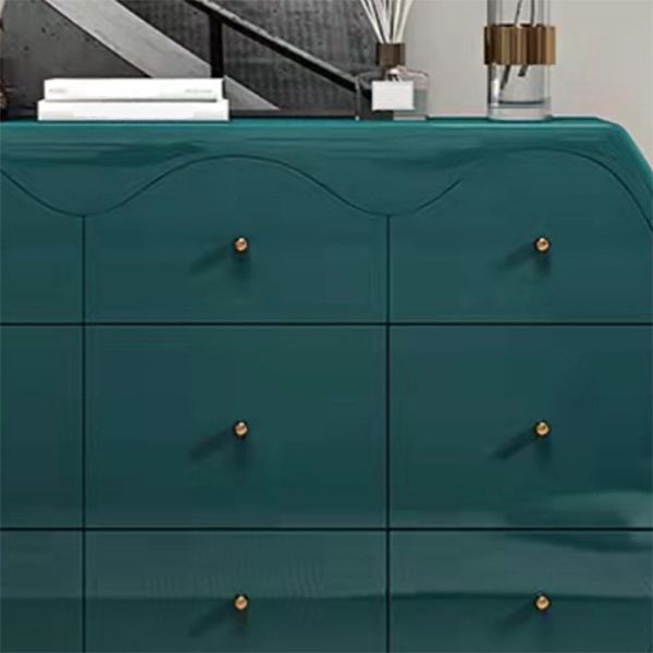 Classic Storage Chest Glam Storage Chest Dresser with 9 Drawers , 15.6 Inch Width