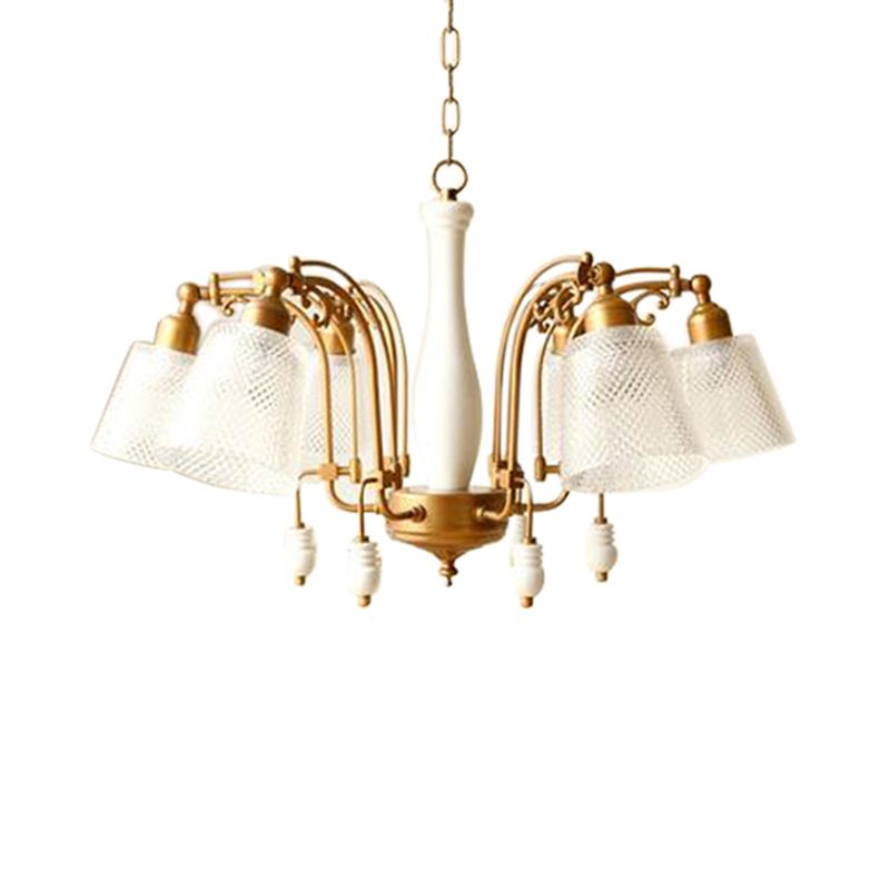 Lustre de chambre à coucher effilée