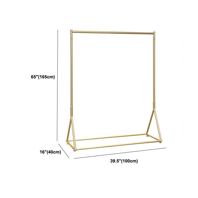 Industrial Coat Rack Free Standing Metal Hall Stand with Wheels Hallway