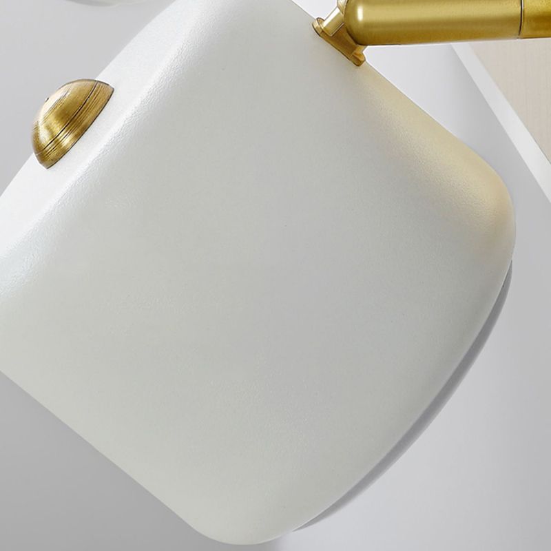 Nordic Style Vanity Light Cylinder Shape Vanity Lamp with Aluminum Shade for Bedroom