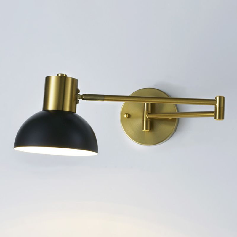 Geometric Shade Metal Wall Sconce Modern Style 1 Light Wall Mount Light Fixture