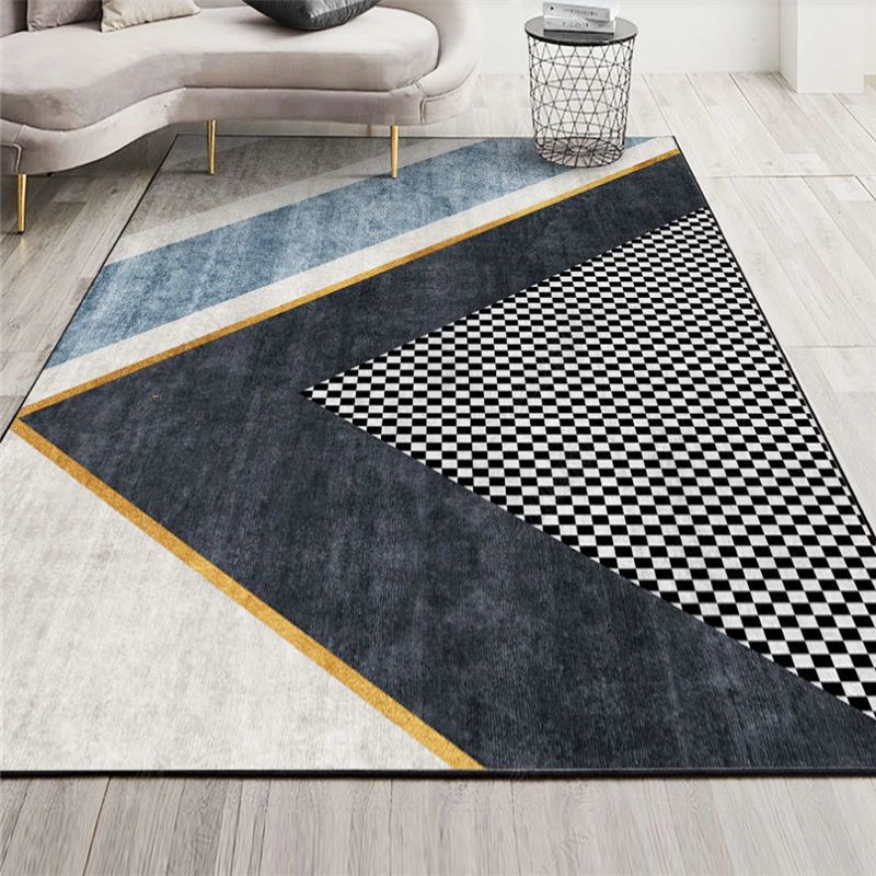Creatieve geometrie afdrukt tapijt tapijt polyester tapijten kleurbestendig gebied tapijt voor woningdecoratie