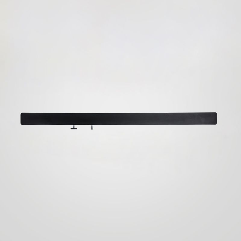 Luce da parete da parete lineare Light Seguit Light Aibliting Metal Sconce, navi senza decorazioni