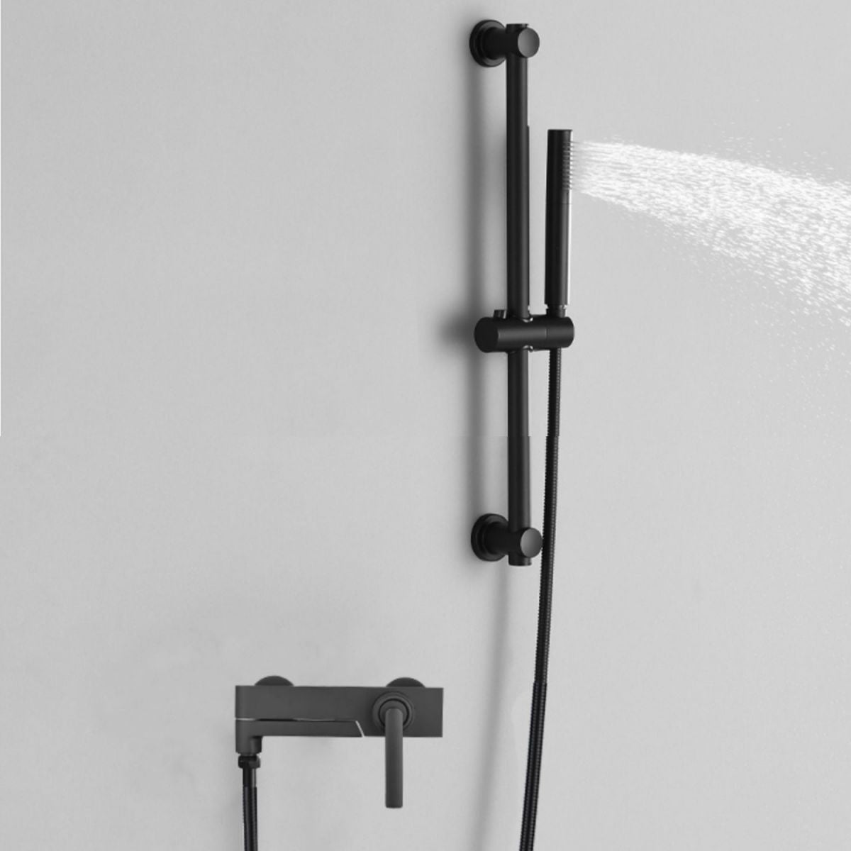 Copper Tub Spout Trim Wall Mounted Swivel Tub Spout Trim with Single Handle