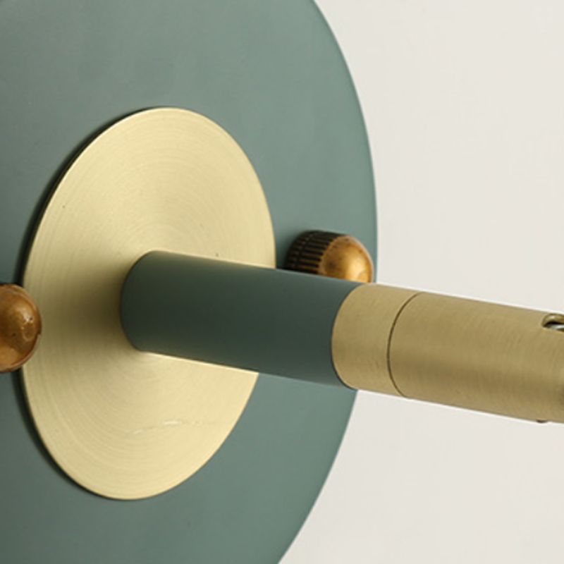 Modernism Macaron Wall Light Metal Shaded Lighting for Bedroom