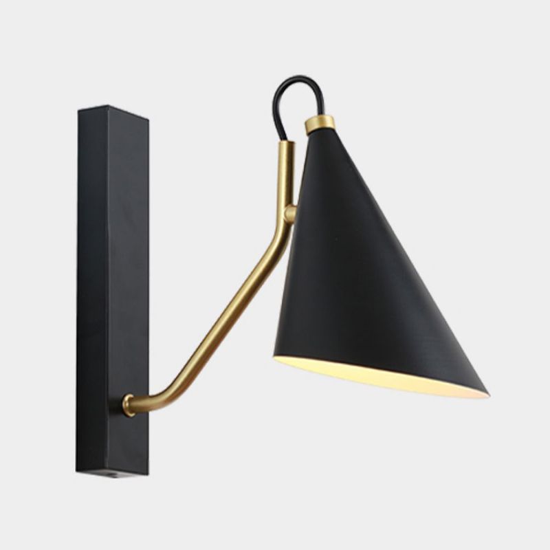 Geometric Wall Lamps Modern Style Metal 1 Light Wall Light Sconce