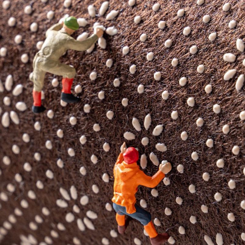 Orange Nordic Rug Polyester Striped Rug Non-Slip Backing Rug for Drawing Room