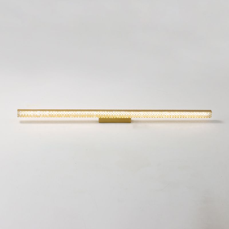 Minimalist Style Iron Vanity Mirror Light Geometry Rectangle Led Vanity Lamp for Bedroom