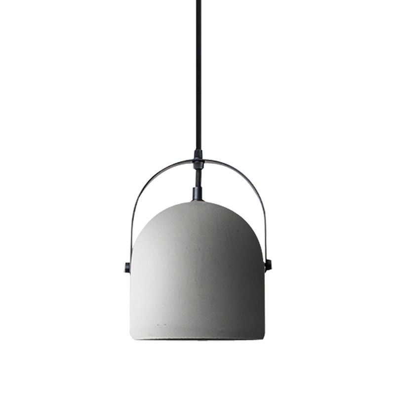 1 tête de ciment plafond lumière industriel style industriel