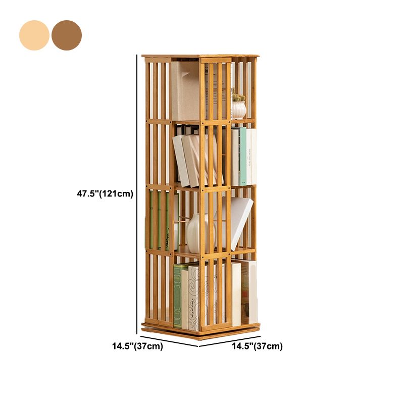 Geometric Rotatable Bookshelf Modern Style Study Room Bookshelf