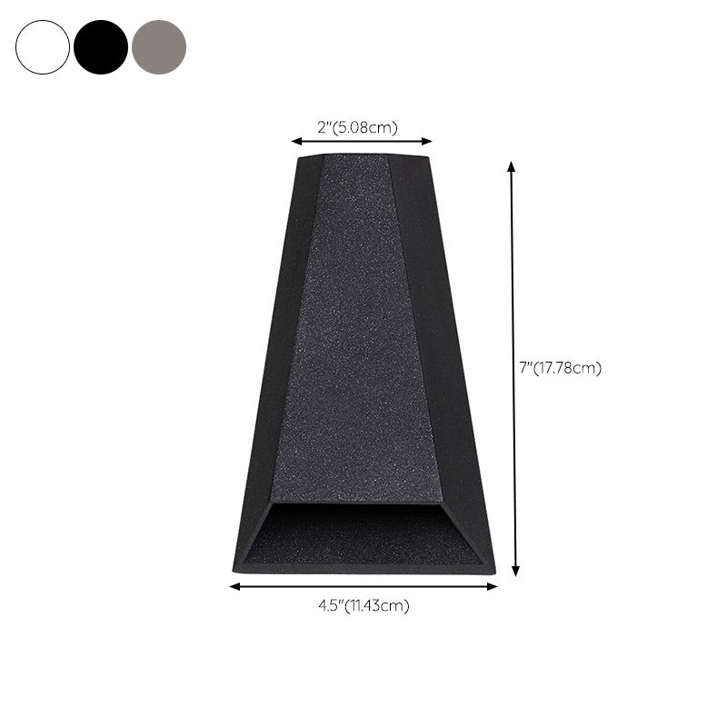 Metal Geometric Wall Mount Light Simple 1 Light Wall Mounted Light Fixture