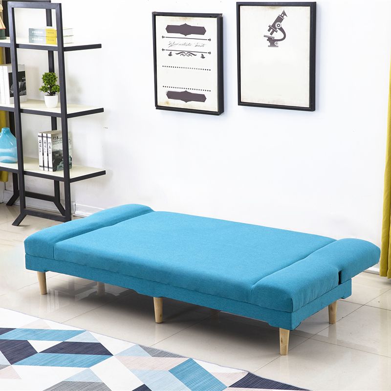 29.53" H Armless Modern Convertible Sofa with Tight Back Sofa for Living Room, Apartment