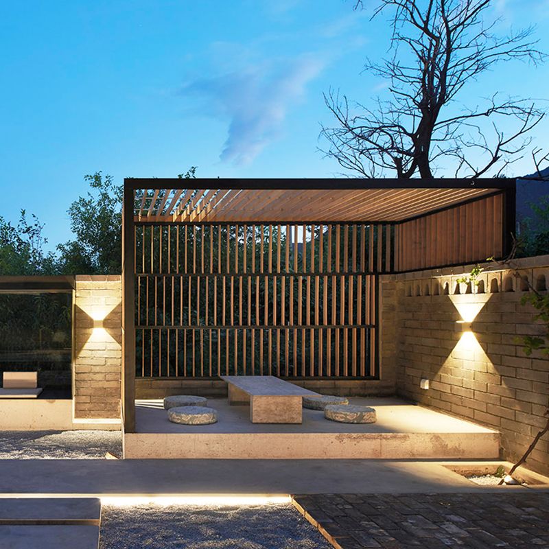 Minimalismo moderno Lámpara de pared apliques de pared de aluminio para el pasillo para el pasillo