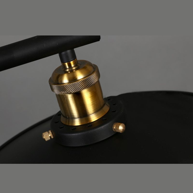 Cone Island Chandelier Lights Retro Industrial Style Metallic Chandelier Lighting Fixtures for Dining Table