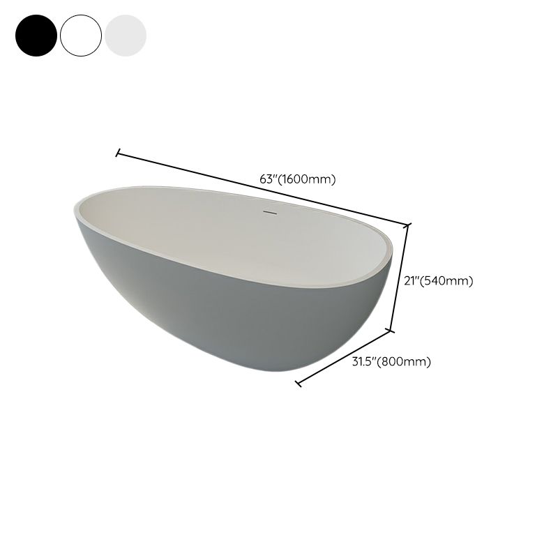 Stone Soaking Modern Bath Tub Antique Finish Freestanding Bath Tub