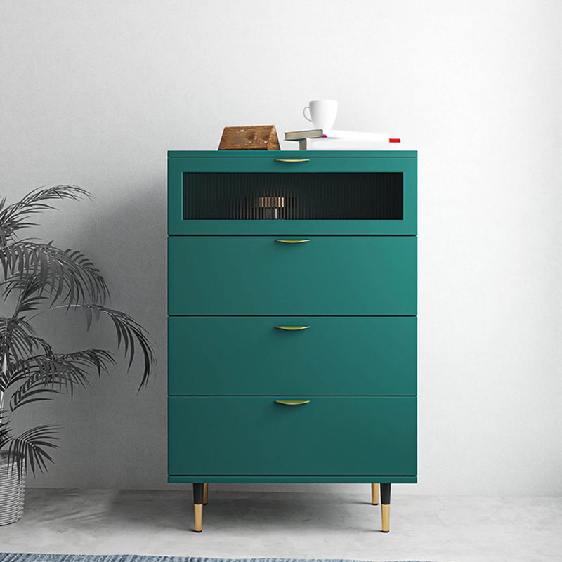 Classic Glam Storage Chest Manufactured Wood Dresser with 3 Drawers