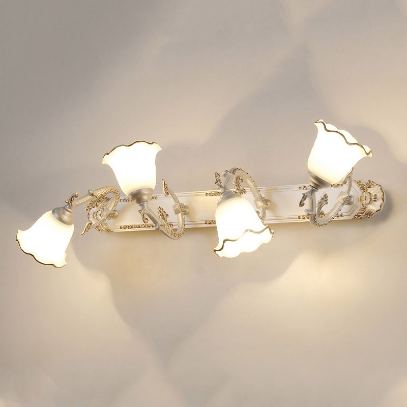 Moderne stijl geometrische wand gemonteerde lampen metaal multi -lights ijdelheid muur sconce
