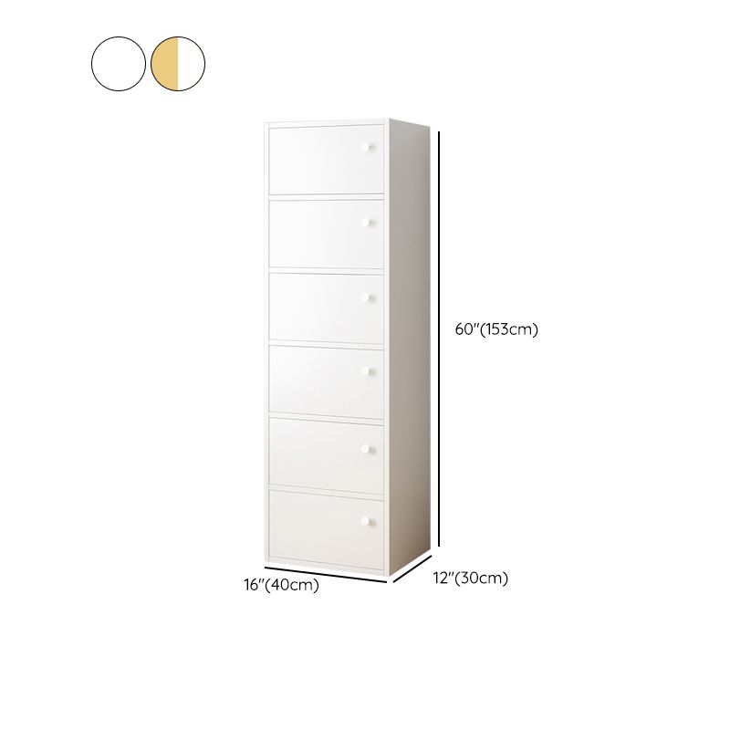 Modern Accent Cabinet Scratch Resistant Wood Cabinet with Doors
