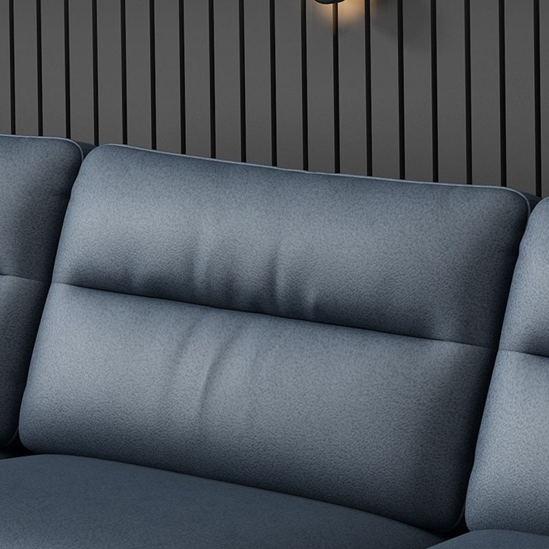 Modern Stain-resistant L-shape Sectional 4-seater Pillow Top Arm Sectional