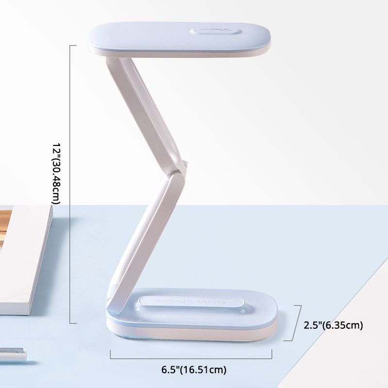 Nordic Macaroon Style LED Table Lamp Foldable Design Practical USB Charging Reading Light for Bedroom