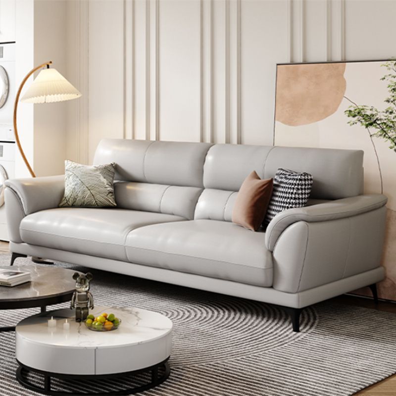 Modern Stationary Living Room Flared Arm Standard Cushions Seating
