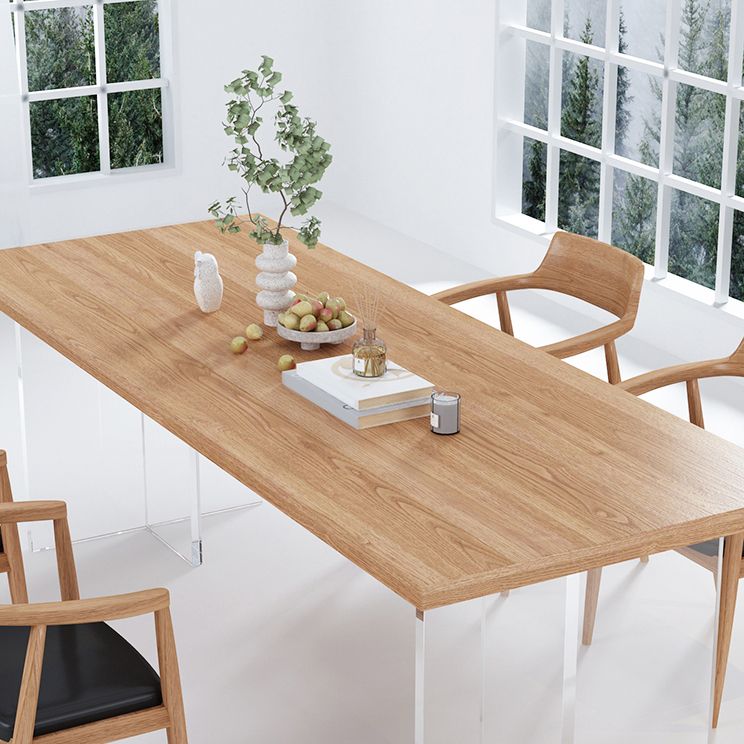 Modern Dining Set Solid Wood 1/2/4/5 Pieces Dining Furniture for Indoor