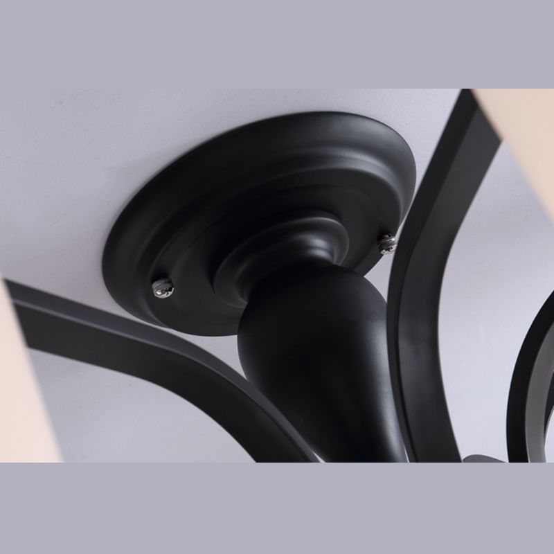 Sputnik Diseño de lámpara de techo de vidrio de vidrio Luz de techo