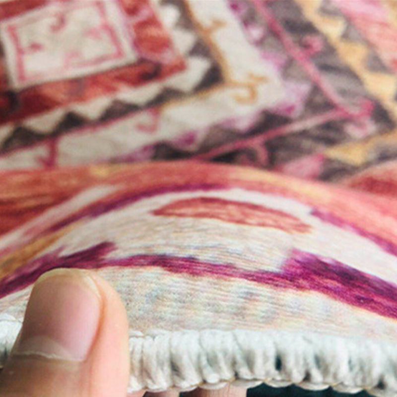 Creative Game Controller Print Rug Polyester Carpet Non-Slip Backing Area Rug for Living Room